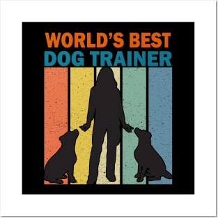 World best Dog trainer. Posters and Art